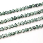 10mm Natural Green White Sodalite Stone Beads Heart Shape DIY Loose Gemstone Energy Healing Crystal Charms for Jewelry Making Handmade - color: Green White Sodalite