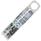 Miyuki Round Seed Beads, 15/0, 8.2 Gram Tube, 9MIX13 Pebblestone Mix