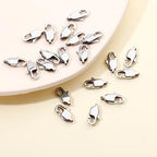 20PCS 13MM Lobster Clasps 316 Stainless Steel Lobster Claw Clasps Bulk for Necklace Bracelet Jewelry Making DIY Craft - color: Stainless Steel, size: 13MM