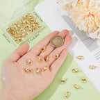Beebeecraft 1 Box 50Pcs Lobster Claw Clasps 24K Gold Plated 304 Stainless Steel Trigger Snap Clasp for Bracelet Necklace Jewelry Making 15mm - size: 9mm