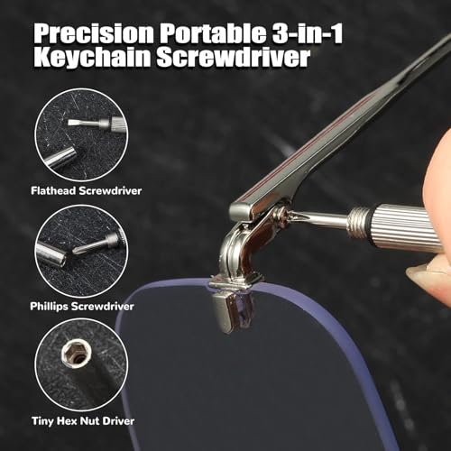 6 Inches Optical Trident Pliers Adjusting Eyeglasses Leg Eyeglass Adjustment Tools Professional Eyeglasses Adjusting Frame Bending Bridge Temple Pliers with Screwdriver and Glasses Cloth - style: Optical Trident Plier