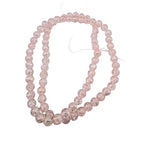 DandS ltd Crackle Lampwork Glass Beads for Jewelry Making, Blush Pink, Vibrant DIY Bracelets, Necklaces, Earrings, Beading Supplies & Craft Kits for Handmade Jewelry, 80pcs 0.39 inch (10mm), #J280-10 - color: Blush Pink