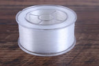 KONMAY 340 Yards 0.3mm/16 Lbs Monofilament Fishing Line Wire, Thin Clear Seed Beads Thread, Invisible Craft String for Hanging Ornaments, Crafting, Balloon Arch, Beading and Jewelry Making - size: 0.3mm