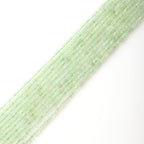 Faceted Natural Green Peridot Quarz 2-3mm Cube Square Loose Beads Gemstone Small Loose Beads Healing Crystal Energy Stone for DIY Jewelry Making 15" - color: Green Peridot Quarz