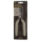 The Beadsmith Concave (Hollow)/Round Nose Pliers, 6.25 inches (159mm), Steel Jaws with Double-Leaf Springs - style: Concave/Round Nose