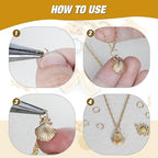 5MM 500PCS 14K Gold Jump Rings for Jewelry Making Non Tarnish Small Open Gold Filled Jump Rings for Necklace Earrings Bracelet Key Chains and DIY Craft - size: 5MM-500PCS