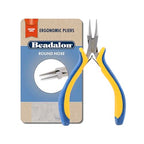 Beadalon Ergo Round Nose Pliers – Round Nose Pliers for Jewelry Making & Wire Loops, 5.25 in - style: Round Nose Pliers