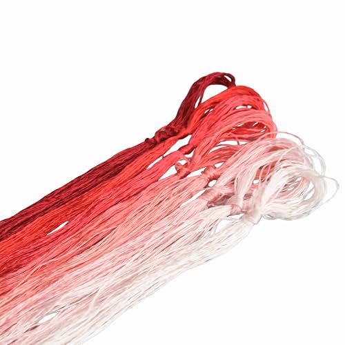 Mulberry Silk Floss Embroidery Thread Floss-Cross Stitch Threads China Silk Woven Jewelry Threads DIY Sewing Kits (11) - color: 11