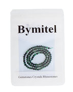 Bymitel 90 pcs Round Loose Stone Beads Gemstone Spacers for Charm DIY Jewelry Making 15.5" per Strand 4mm (Green Tiger's Eye, 4mm) - color: Green Tiger's Eye, size: 4mm