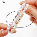 1000Pcs Beads Tips Knot Covers Clamshell Crimp Tips Beads Set Jewelry Making Beads Open Clamshell Fold-Over Bead Tips for Knots & Crimp Findings Jewelry Making DIY Craft（Silver） - color: Silver