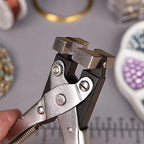 The Beadsmith Bending and Forming Parallel Plier, 5.25 inches (135mm), Steel tool for jewelry making, with spring handle - style: Bending & Forming - 135mm