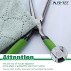 5 Inch Mini Needle Nose Pliers Long Needle Nose Pliers With Spring Wire Looping Bending For Electrician Repair Jewellery Making Handicraft Diy Computer Repair Model Making - style: Needle Nose Pliers