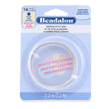 Beadalon German Style Wrapping Wire, Round, Silver Plated, 16 Gauge, 2.2 m / 7.2 ft - color: Silver Plated, size: 16 gauge / 7.2 ft