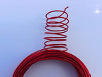 15 Gauge Anodized Aluminum Wire 49 Feet for Jewelry Making Craft DIY（1.5mm,Red,41523） - color: Red, size: 15 Gauge
