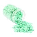 Mandala Crafts Mint Green Heishi Beads 6mm – 3000 Flat Polymer Disc Clay Beads for Adult Jewelry Making Spacer Beads, Bracelets, Necklaces, and Earrings - color: Mint Green, size: 6mm 3000 PCs