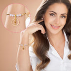 Joez Wonderful Links Bail Beads, Hypoallergenic Alloy Column Spacer Beads - color: 250 Gold