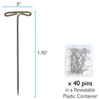 The Beadsmith Mini Macrame Combo - Bead Board 7.5 x 10.5 inches - Box of 40 T-pins 1.75 inches - Bracelet Project & Instructions Included - Ideal for securing & creating Macrame and Knotting Creations - size: 7.5" x 10" Board & 40 Pins