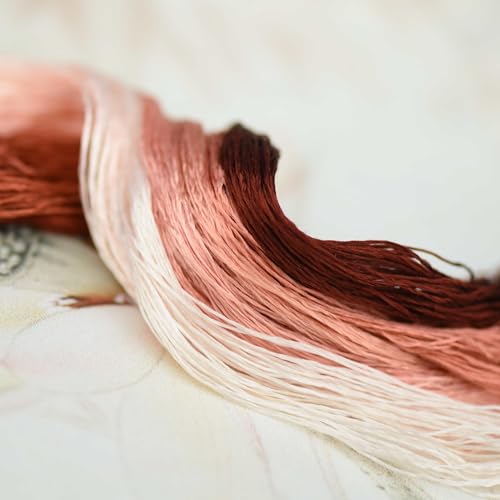MIINGGUXIUYI Mulberry Silk Floss Embroidery Thread Floss-Cross Stitch Threads China Silk Woven Jewelry Threads DIY Sewing Kits (93) - color: 93
