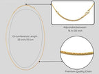 Amazing Gemstone Moonstone Necklace for Women - Premium Rainbow Moonstone Crystals Necklace for Women - Jewelry to bring Balance, Harmony, Creativity, Endurance and Inner Confidence. - color: Rainbow Moonstone - Gold