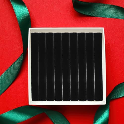 Ipetboom 8 Pcs Velvet-lined Jewelry Tray Organizer for Drawer Adjustable Holder with Sponge Padding for Earring, Ring, Bracelet, Necklace, Brooch Storage