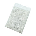 INSPIRELLE 3000pcs 6mm White Art Faux Pearl Beads ABS Round Loose Spacer Beads for DIY Craft Necklaces Bracelets Jewelry Making - color: White, size: 6mm