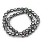 Stone Beads, 60pcs Black Onyx, 6mm Round Loose Beads for Jewelry Making, Bracelets, with Bag, String & Card - color: Black Onyx, size: 6mm