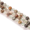 6mm Green Peridot Stone Beads Natural Crystal Gemstone Round Loose Beads for DIY Jewelry Making 15"/Strand - color: Green Peridot, size: 6mm
