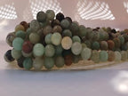 Stone Beads 6mm 140pcs Amazonite Beads Round Loose Gemstones Beads for Bracelet Necklace Jewelry Making (6mm, 60610 Amazonite) - color: Amazonite Beads, size: 6mm
