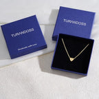 Turandoss Mothers Day Gifts for Mom Wife - Dainty 14K Gold Plated Heart Initial A-Z Pendant Letter Heart Necklace Birthday Mothers Day Gifts for Women Girls - style: Y