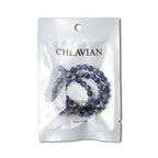 60PCS 6mm Natural Blue White Sodalite Gemstone Round Loose Beads for Jewelry Making 1 Strand 15" - color: Blue White Sodalite, size: 6mm