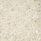 John Bead 25g Cylin Beads White to Sky Glow in Dark AB 11/0 Glass Cylindrical Seed Beads for Jewelry Bracelets Necklaces Earrings Making Embroidery - color: White to Sky Glow in Dark AB