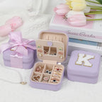CHMI Purple Jewelry Box, Travel Jewelry Organizer, Women's Gifts - Birthday, Christmas - color: Purple, size: U