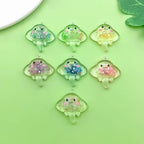 Sailanzi 14pcs Resin material ocean devil fish set Pendant Jewelry Making DIY Keychain Earrings Pendant Various Design Charms for Jewelry Making Bracelets Necklace (SN765) - color: SN765