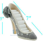 2 PCS Set Jewlery Display Shoe Ring Holder - Mannequin Necklace Display Bracelet Orgaziner (Gary) - color: Gary