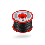 BNTECHGO 30 Gauge Silicone Wire Spool 100 ft Black Flexible 30 AWG Stranded Tinned Copper Wire - size: 30 gauge silicone wire 100ft, style: Black