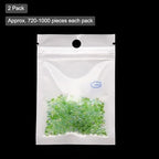 Iridescent Glass Tiny Bubble Beads, 0.4-3mm 20g No Hole Micro Mini Round Green Water Droplets Beads - Applications: for Resin Filler, Nail Art, Dollhouse Bath Tub, 2-Pieces - color: Green, size: φ0.4-3mm