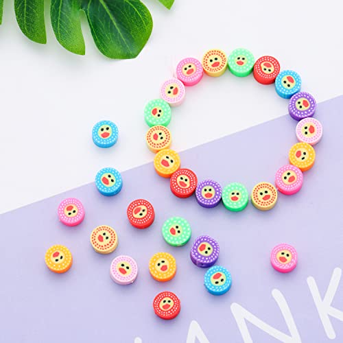 100pcs Duck Polymer Clay Spacer Beads for Women Jewelry Making DIY Bracelet Necklace Hair Clip Accessories (Duck) - color: Duck