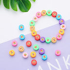 100pcs Duck Polymer Clay Spacer Beads for Women Jewelry Making DIY Bracelet Necklace Hair Clip Accessories (Duck) - color: Duck