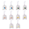 SUNNYCLUE 1 Box 10Pcs 5 Styles Sea Fish Charms Ocean Style Resin Animal Transparent Clear Plastic Water Bag Pendants Mini Reef Fishes for Jewelry Making Charms Earrings Bracelets DIY Findings - color: 1 Box 10pcs 5 Styles Sea Fish Charms