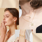 18K Gold Necklace Chain Kit for Jewelry Making, 20 Feet DIY Bracelet Chains with Jump Rings, Lobster Clasps, Connectors, Jewelry Pliers, 30 Colorful Graphic Charms & 36 Letter Pendants - color: 18k Gold-20 Feet 6 Rolls+Pendants
