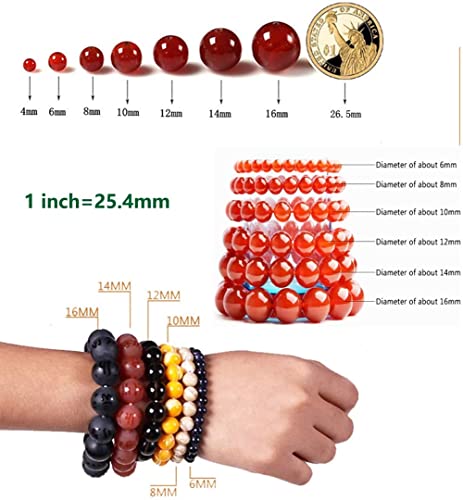 HAAMIIQII 60pcs 6mm Natural African Bloodstone Beads Round Loose Gemstone Beads for Jewelry Making Strand 15 Inch - color: African Bloodstone, size: 6mm 60pcs