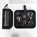 Hair Extension Pliers Kit Microlink Pliers for Extensions Hair Extension Beading Tool Hair Needle Pulling Hook Hair Styling Bead Closer and Remover Pliers - color: Rose Gold
