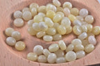 Rondelle Beads for Jewelry Making 5x8mm Natural Stone Beads 1 Strand 15.5inch Lentil Spacer Beads Rondelle Gemstone Bead Semi-Precious Stone Bead for Bracelet Necklace Crafts Yellow Jade Bead - color: Yellow Jade Beads