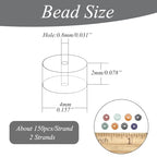 300pcs Natural Golden Hematite Heishi Spacer Beads 2x4mm Genuine Real Disc Stone Beading DIY Charm Smooth Loose Gemstone Beads for Jewelry Making Bracelets Necklaces Earrings Crafts - color: Golden Hematite