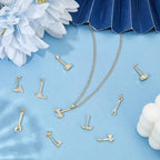 Beebeecrfat 12Pcs 12 Styles Gold Tool Pendant Charms Mini 18K Gold Plated Brass Cubic Zirconia Wrench & Plier & Hammer & Axe Home Tool Charms for Jewelry Making Necklaces Bracelets Earring DIY Crafts - color: Gold