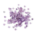 BEADIA Natural Light Amethyst Short Cylinder Beads 2x3mm 155pcs Tube Loose Semi Gemstone Beads for Jewelry Making Design - color: Light Amethyst
