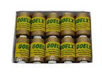 Goelx Silk Thread by Shade No for Jewelry, Tassel Making, Embroidery, Crafts, Shiny Soft Thread Spools - Brown - 134 D - color: Brown - 134 D