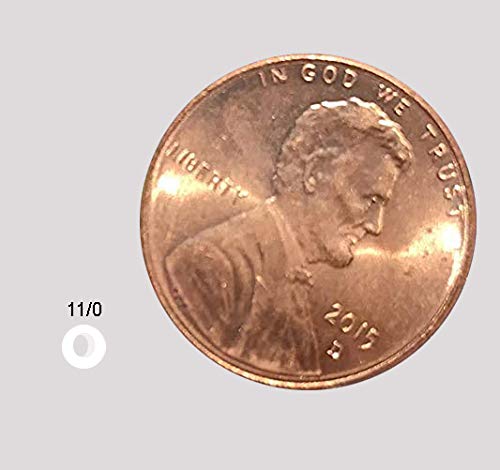 Seed Beads Size:11/0 50 gr / 1.76 oz (Blue Opaque) - color: Blue Opaque