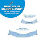 Beadalon Jewel Loom Kit with Bag, Needle & Threader – Complete Starter Set for Bracelets & Woven Designs - style: Jewel Loom Kit