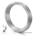 9 Gauge 3mm Bendable Aluminum Wire, 32.8 Feet (10m) Metal Craft Wire for Sculpting, DIY Jewelry Making, Doll Making, Modelling and Bonsai Training - size: 10 M x 3 mm